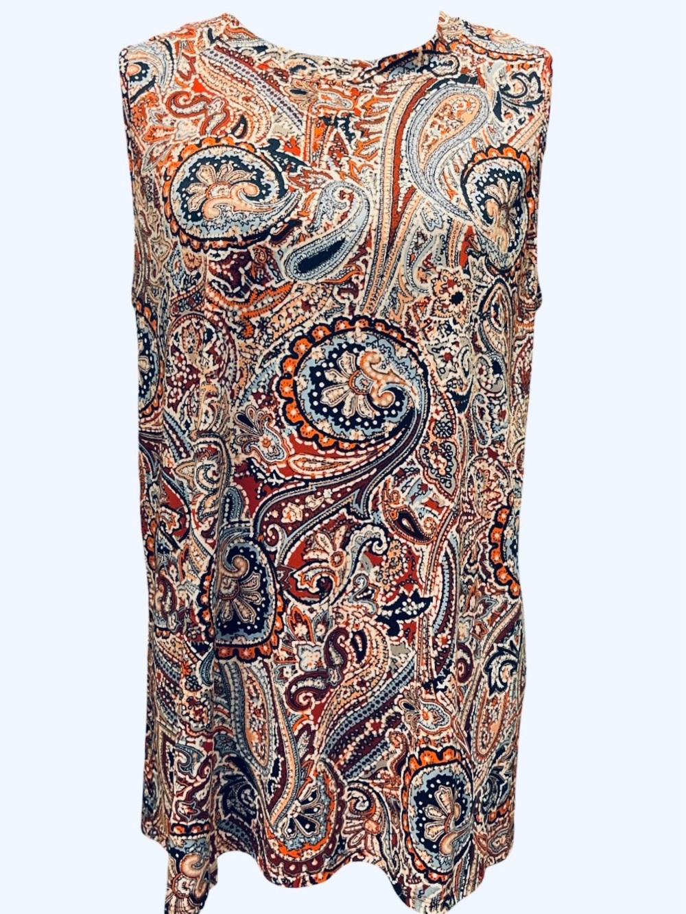 Apt. 9 Paisley Sleeveless Tank